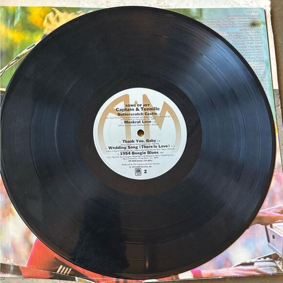 Vinyl Record Captain & Tennille Song of Joy EPC See photos - Picture 8 of 8